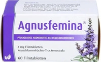 PZN-DE 03781239, MIBE Arzneimittel AGNUSFEMINA 4 mg Filmtabletten 60 St, Grundpreis: