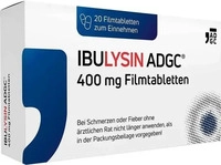 PZN-DE 17919888, Zentiva Pharma IBULYSIN ADGC 400 mg Filmtabletten 20 St, Grundpreis: