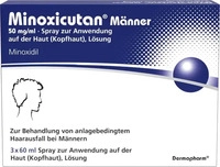 PZN-DE 12724795, Dermapharm - Arzneimittel MINOXICUTAN M&auml;nner 50 mg/ml Spray 180 ml,