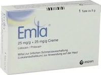 PZN-DE 13231250, Aspen EMLA 25 mg/g + 25 mg/g Creme + 2 Tegaderm Pfl. 5 g,