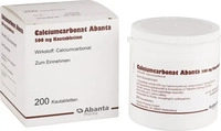 PZN-DE 13967519, Abanta Pharma CALCIUMCARBONAT ABANTA 500 mg Kautabletten 200 St,