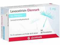 PZN-DE 03343054, Glenmark Arzneimittel LEVOCETIRIZIN Glenmark 5 mg Filmtabletten 50