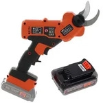 Akku-Gartenschere Black & Decker BCPP18D1-QW f&uuml;r die Baumpflege - Akku 18V 2Ah +