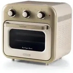Ariete Vintage Beige Hei&szlig;luftfritteuse und elektrischer Ofen 16L