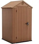 Keter Darwin braun - Gartenhaus Schuppen - 123.8x117x205 cm