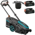 Gardena PowerMax Duo 46/36V P4A - Akku-Rasenm&auml;her - 2x18V 2,5Ah - Schnittbreite 46