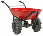 Geotech CAR 260T-100 - Akku-Schubkarre mit Traktorreifen - Akku 40V 6 Ah