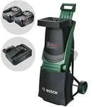 Bosch UniversalShredder - Akku-H&auml;cksler 36V - mit Fangsack - 2x18V/4Ah