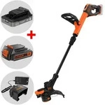 Black & Decker BCST918D1-QW Akku-Rasentrimmer 18V 2Ah + Gratis 18-V-Akku 2 Ah