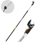 Fiskars UP86 - Professionelle Teleskop-Astschere Schaft 240/400 cm + Hands&auml;ge...