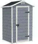 Keter Manor grau - Gartenhaus Schuppen - 129x103x196 cm