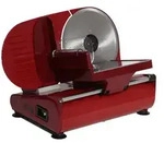 RGV Ausonia 190 Rot - Aufschnittmaschine herausnehmbarem Messer mit 190mm, 100W
