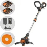 Worx WG163E - Akku-Rasentrimmer - 2x 20V 2Ah