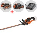 Heckenschere mit Akku Black & Decker GTC18504PC-QW 18V Akku 4Ah + Gratis 18-V-Akku 2