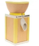 KoMo KoMoMio Gelb - Getreidem&uuml;hle aus Buche - 360W