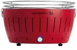 LotusGrill LG G435 U RD Tragbarer XL-Holzkohlegrill f&uuml;r den Au&szlig;enbereich ...