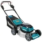 Makita DLM462Z Akku-Rasenm&auml;her mit Radantrieb 4&times;18 V / 5 Ah 46 cm Schnittbreite