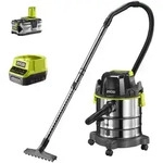 Akku Nass-und Trockensauger RYOBI R18WDV-0 - 18V - 4Ah -Beh&auml;lter 18 l