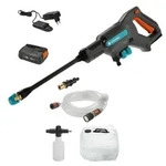 Gardena AcquaClean 24/18V Lithium Hochdruckreiniger-Pistole - mit 2.5A Lithium-Akku