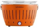 LotusGrill LG G34 U OR Tragbarer Holzkohlegrill f&uuml;r drau&szlig;en Orangefarbene