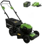 Greenworks GD40LM46SPK4 - Akku-Rasenm&auml;her - 40V/4Ah - Schnittbreite 46 cm