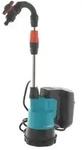 Gardena 2000/2 - Akku-Regenfasspumpe - 18 V 2.5 Ah - Akku und Ladeger&auml;t im