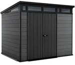 Keter Cortina 9x7 - Gartenhaus mit Doppelt&uuml;ren - 277x218x226 cm
