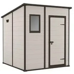 Keter Manor Pent - Gartenhaus - Mit Frontfenster - 183.5x185x200 cm
