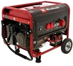 Einhell TC-PG 55/E5 - Benzin-Stromerzeuger mit R&auml;dern und AVR-Regelung 5.5 kW -