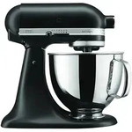 KitchenAid Artisan 5KSM125-EBM Matt Schwarz K&uuml;chenmaschine mit kippbarem Kopf