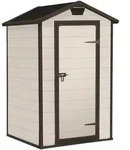 Keter Manor beige - Gartenhaus Schuppen - 129x103x196 cm