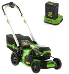Greenworks GD60LM46SPK4 - Akku-Rasenm&auml;her selbstangetrieben - 60V/4Ah - Taglio 46 cm