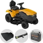 Stiga Tornado 398e Rasentraktor mit 1 ePower Pro 56V/40Ah-Akku Seitenauswurf und
