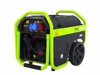 Pramac PX 8000 - Benzin Stromerzeuger 400V dreiphasig - 4.8 kW - mit Rädern -