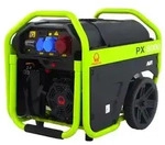 Pramac PX 8000 - Benzin Stromerzeuger 400V - 4.8 kW - mit R&auml;dern - E-Starter