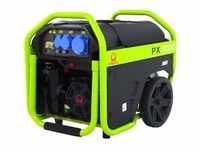 Pramac PX 8000 - Benzin-Stromerzeuger mit Rädern mit AVR-Regelung und...