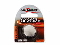 Ansmann Knopfzelle CR2450 Lithium 105190014