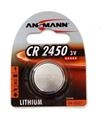 Ansmann Knopfzelle CR2450 Lithium