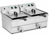 Elektro-Fritteuse - 2 x 16 L - Royal Catering - 230 V RCPSF 26ETH