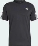 adidas IQ3834, adidas Own The Run 3S Tee Black Herren