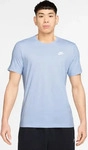Nike AR4997-408, Nike Sportswear Club Tee Hydrogen Blue Herren