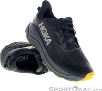 Hoka One One 1171958-AYV, Hoka One One Challenger 8 GTX Asphalt Grey / Yellow Herren