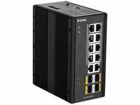 D-Link DIS-300G-14PSW, D-Link DIS 300G-14PSW - Switch - managed - 8 x 10/100/1000