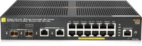 HPE JL693A#ABB, HPE Aruba 2930F 12G PoE+ 2G/2SFP+ - Switch - L3 - managed - 12 x