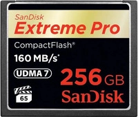 SanDisk SDCFXPS-256G-X46, SanDisk Extreme Pro - Flash-Speicherkarte - 256
