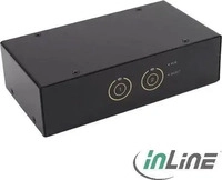 InLine 63622I, InLine KVM Desktop Switch - 2-fach - DisplayPort - USB 3.0 Hub - mit
