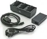 Zebra SAC-MPM-3BCHGEU1-01, Zebra Batterieladeger&auml;t - 3 x Batterien laden