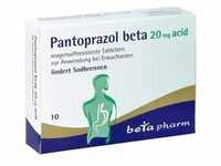 Pantoprazol beta 20 mg acid magensaftresistent Tabletten