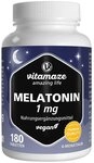 Melatonin 1 Mg Hochdosiert Vegan Tabletten