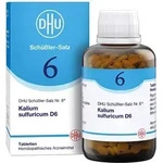 DHU Sch&uuml;&szlig;ler-Salz Nummer 6 Kalium sulfuricum D6 Tabletten